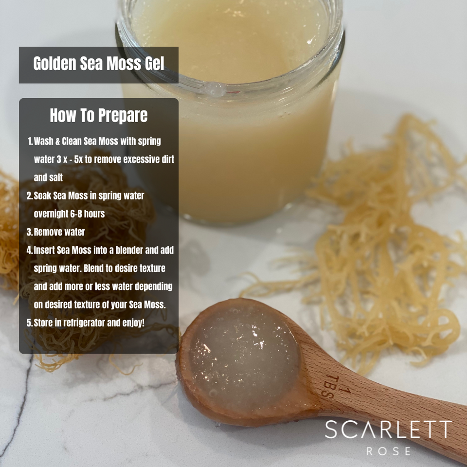 Organic Gold Sea Moss Gel