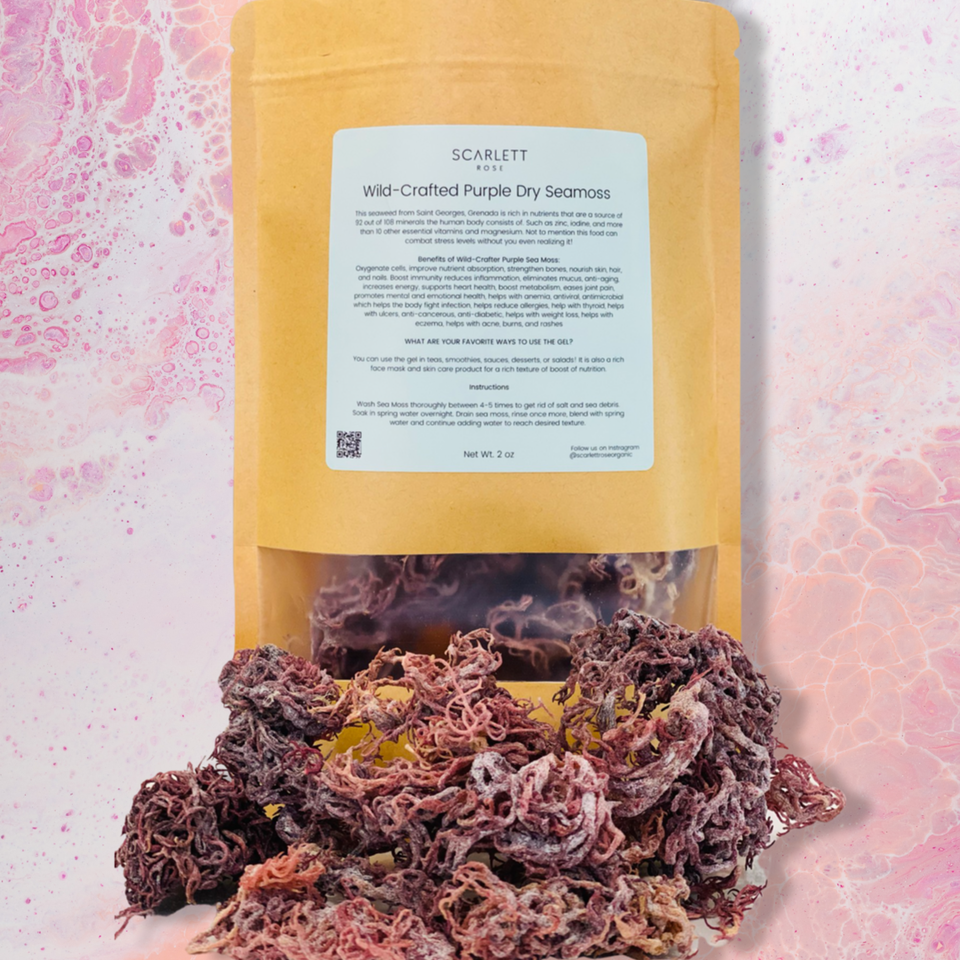Organic Purple Dry Sea Moss Wholesale