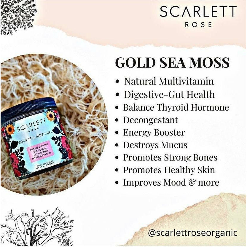 Organic Gold Sea Moss Gel