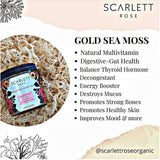 Organic Gold Sea Moss Gel 16oz.